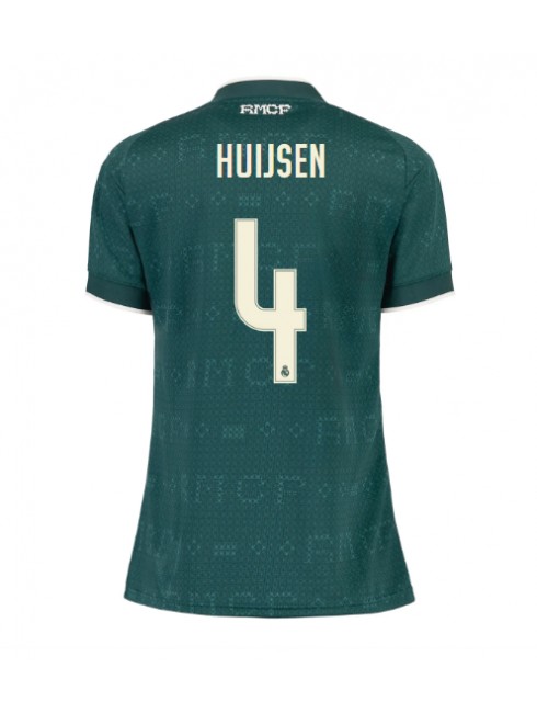 Real Madrid Dean Huijsen #4 Replika Borta Kläder Dam 2026-27 Kortärmad Real Madrid Dean Huijsen #4 Replika Borta Kläder Dam 2026-27 Kortärmad